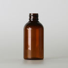 70ml Oil Pet Plastic Bottles Amber Color Refillable With Liquid Dropper Cap