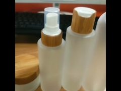 Classic 150ml 50g Bamboo Cosmetic Container With Lid